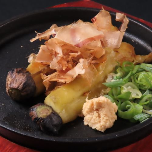 直火で焼いた焼きナス