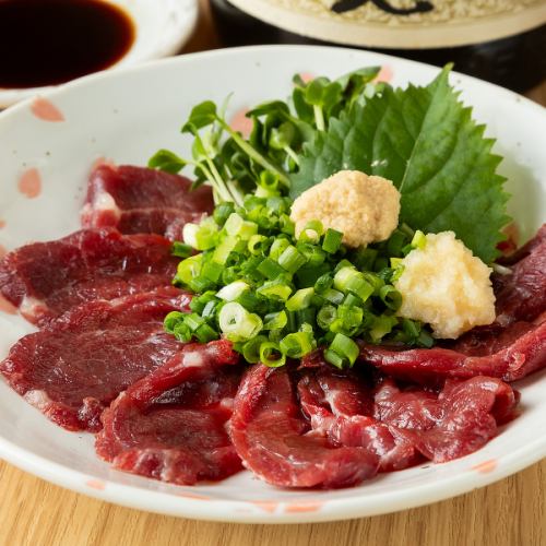 熊本縣正宗馬肉生魚片