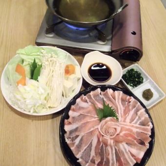 【冬季限定】かな川冬のコース★ゴマサバや豚しゃぶしゃぶ等全8品120分飲放付5500円