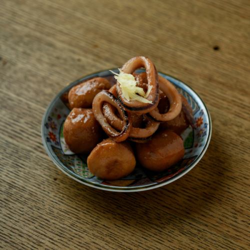 里芋とイカ煮