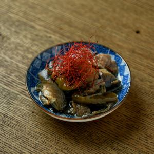 なすとピーマンの揚げびたし