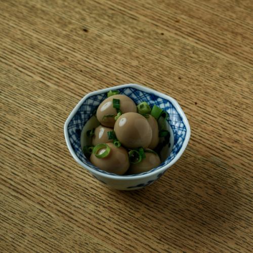 うずら醤油漬け