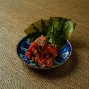 自製鮭魚配香料蔬菜