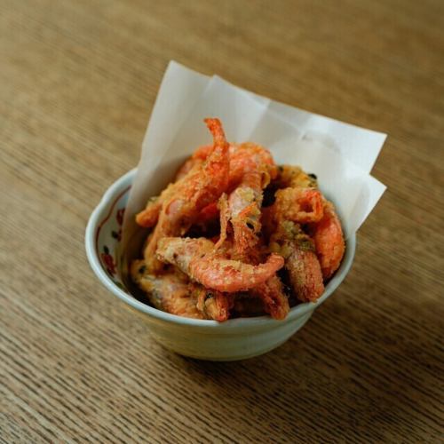 Deep fried sweet shrimp