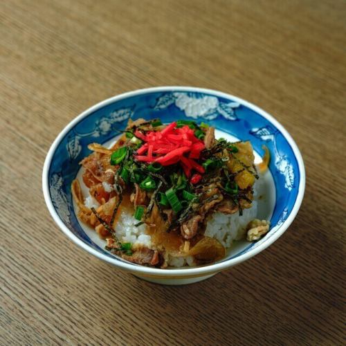 Nimono's staff meal beef bowl