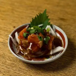 自製鮭魚 yukhoe