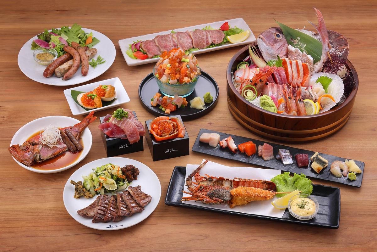 Toshihisa的新品牌Sen Rikyu♪丰富的海鲜菜单和日本饮料日本甜点很受欢迎◎