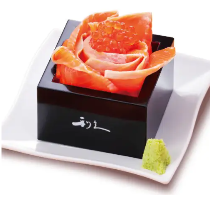 [Masu-served] Miyagi salmon and overflowing salmon roe