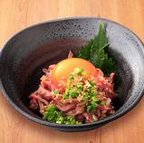 Roasted beef tongue yukhoe