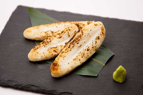 Charcoal grilled bamboo shoots kamaboko