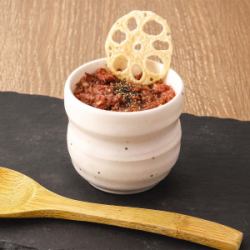 Corned beef and smoked cheese potato salad