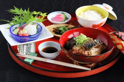 ランチ:焼鯖そうめんランチ≪1,980円(税込)≫