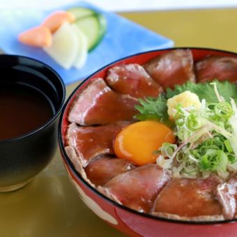 ランチ：近江牛ローストビーフ丼≪2,800円（税込）≫