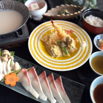 Lunch: Colorful Gozen (3,000 yen (tax included))