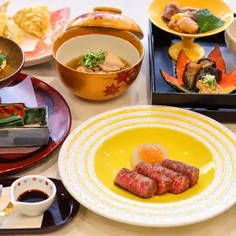 Dinner: Omi-style Kaiseki Dinner ≪12,000 yen (tax included)≫