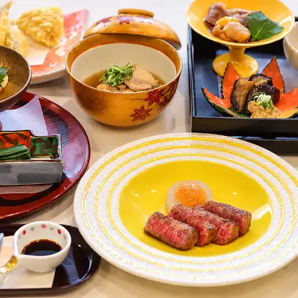 Dinner: Omi-style Kaiseki Dinner ≪12,000 yen (tax included)≫