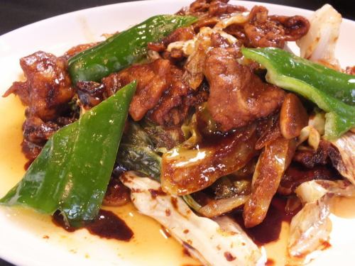 夜でも中華定食が楽しめる