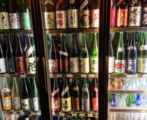 日本酒約70種類常備