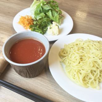 【ヒンヤリ野菜つけ麺】始めました。　　千里丘　Awajin