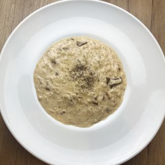 ポルチーニのクリームリゾット