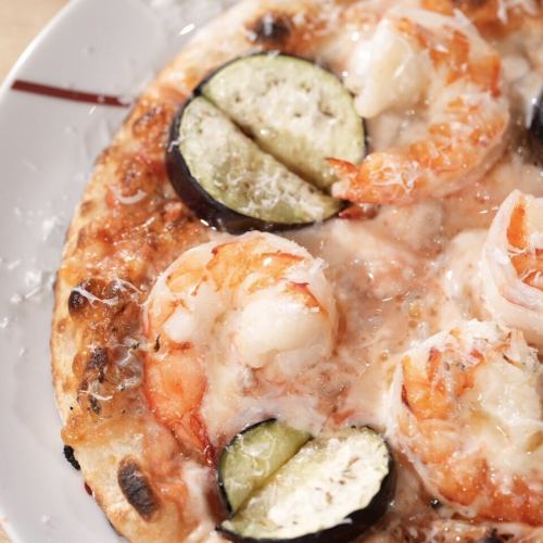 超本格ナポリ風のキジトラPIZZA　もっちもちの生地が美味しい♪