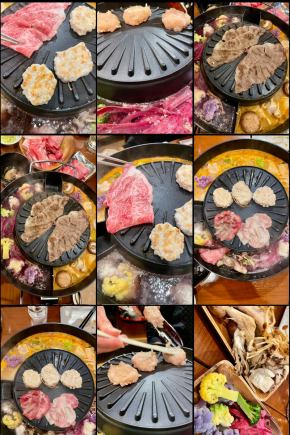 黒毛和牛サーロイン祭り!焼肉しゃぶしゃぶ食べ放題 飲み放題付き 120分コース
