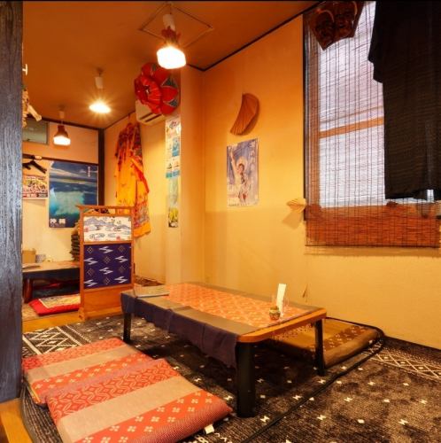 大人数対応の広々座敷