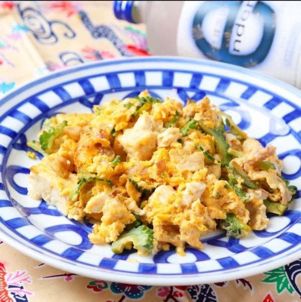 上質な卵が引き立てる素朴で旨み豊かなチャンプルー