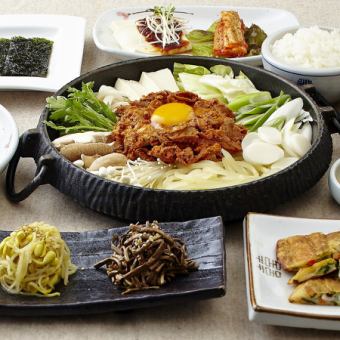 【90分飲み放題付き】★宴会コース★5500円！キムチやチャプチェ等全8品をご堪能♪