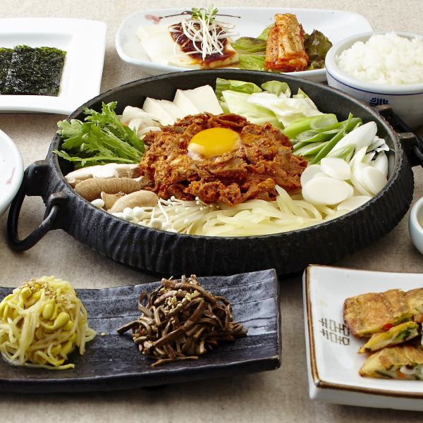 【90分飲み放題付き】★宴会コース★5500円(税込)！！キムチやナムル、チャプチェなど全8品をご堪能♪