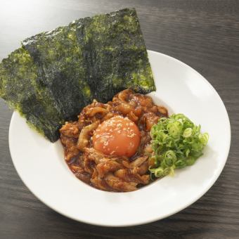 鶏ユッケ