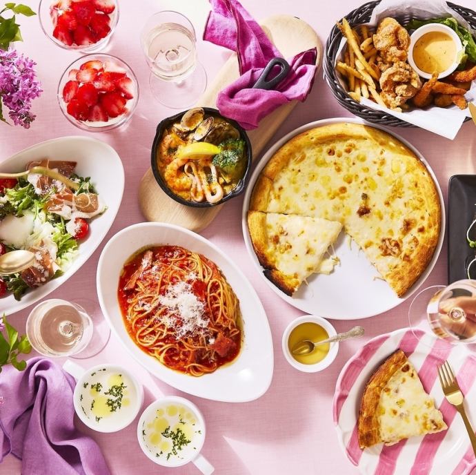 ベビーフェイスコース☆全7品2970円(税込) +1650円(税込)でアルコール