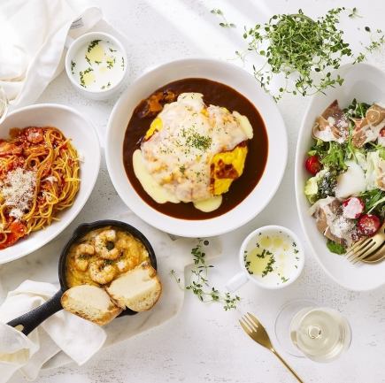 お好きなメニューが選べる！お得なプレミアムセット 4378円(税込)～ ※2名様向け