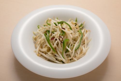 もやしの辛味炒め