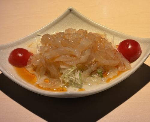 クラゲの甘酢和え