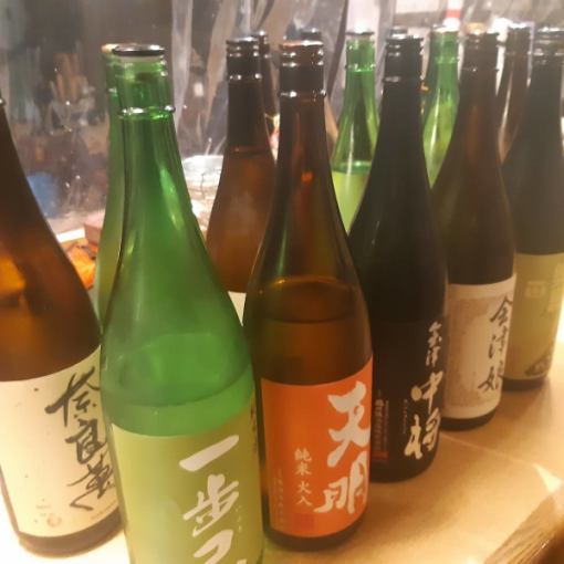 [Sake tasting course specializing in Japanese sake] ◎2.5H special all-you-can-drink included 9 dishes ◆Cash coupon 6,600 yen ⇒ 6,000 yen