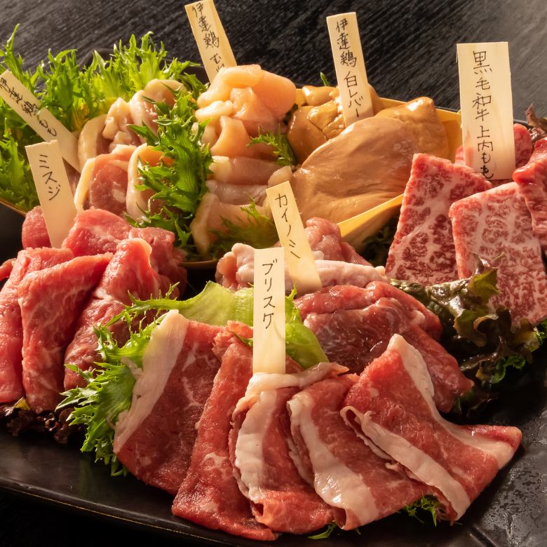 Kushizen [Extreme Set] 4-5 servings 11,500 yen is a special plan for 8,800 yen with reservations.