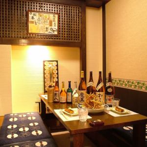 There are many spacious private rooms surrounded by a Japanese atmosphere.We can prepare according to the number of people, so please feel free to contact us.