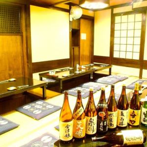 [Shunzen Kushizen] can be prepared in a private room even for large parties.Early reservations are recommended, especially on weekends.