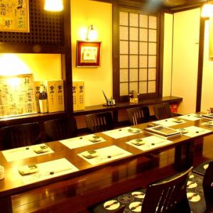 A social stance for dining with close friends and gatherings with family.We have a number of spacious and convenient tatami private rooms available.Please spend a blissful time in a calm space based on pure Japanese style.