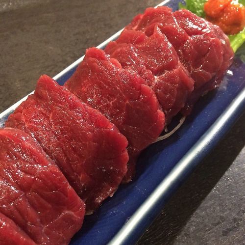 Aizu specialty Sakura sashimi