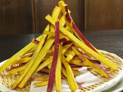 Crispy fried potatoes