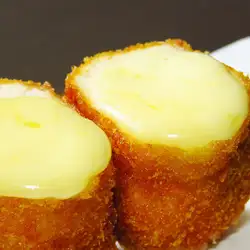 Chicken fillet and cheese cutlet