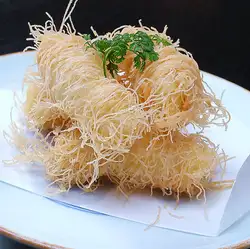 Crispy fried camembert cheese