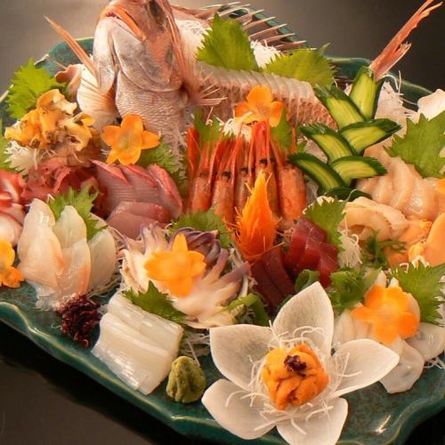 Kushizen's proud <<Today's delicious fresh fish>>