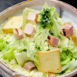 Caesar salad plenty of cheese