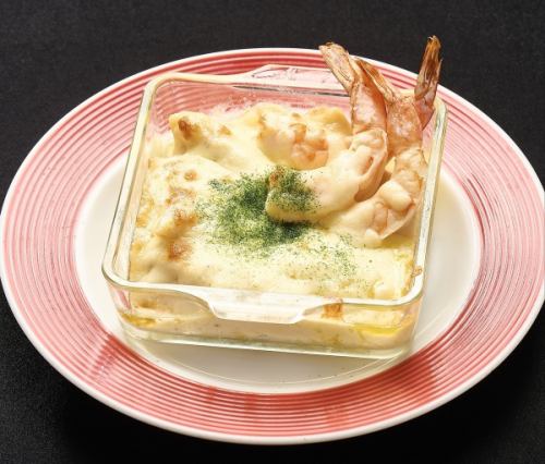 Shrimp gratin