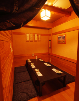 A spacious private room where you can enjoy a leisurely conversation◎