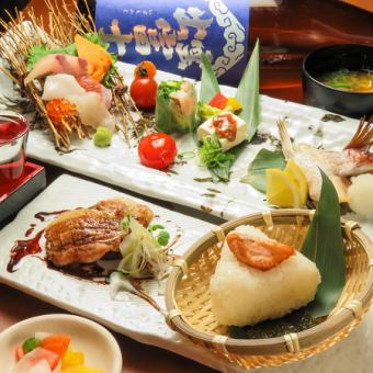 【豪華午餐！】90分鐘無限暢飲<享用新鮮的魚和肉>午餐宴會套餐3,500日元
