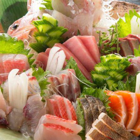 Specially selected sashimi platter
